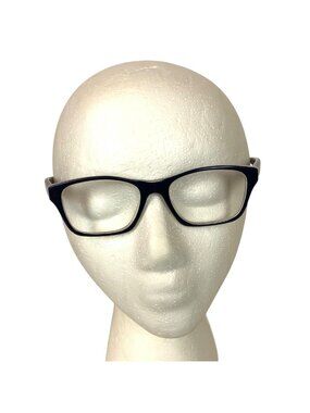 Ralph Lauren Eyeglasses RA7046 1226 Blue Rectangle Stripe Interior 49 17 135